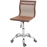 MCW Bürostuhl MCW-K53, Drehstuhl Schreibtischstuhl Computerstuhl, Netzbezug Stoff/Textil ~ braun