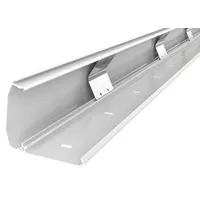 Ricoo Kabelkanal aus Aluminium 110cm Klappmechanismus Universal Z1110-W Kabelführungssystem