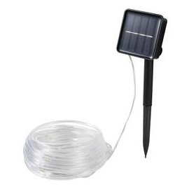 Sygonix Solar-Lichterkette LED 6 W Warmweiß Transparent