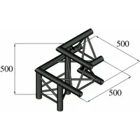 Alutruss TRILOCK S-PAL-32 3-Weg-Ecke // links