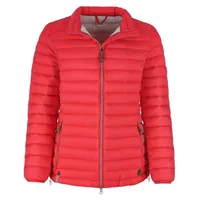 Modas Bekleidungswerk modAS Damen Steppjacke mit Stehkragen - Gesteppte Jacke in Daunenoptik inkl. Aufbewahrungsbeutel in Rot Größe 48/50 - Rot - 48/50