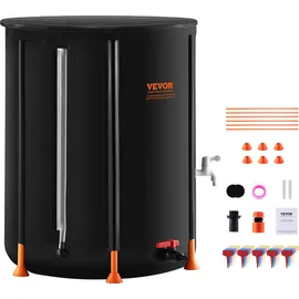 Vevor Regentonne 201 l Schwarz
