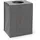 Brabantia - Wäschesack - Quick-Drop-Öffnung - Robuste Textilsack - Platzsparend - Der Deckel lässt sich zu Griffen ausklappen - Einfache Entleerung - Pepper Black - 55 L- 29.5 x 54.0 x 50.5 cm