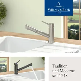 Villeroy & Boch Como Shower Window edelstahl massiv 925800LC