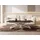 WFL GROUP Axen Schwarz Marmor 120-160 x 80 x 38-75 cm