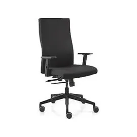Trendoffice to-strike work Stoff Schwarz