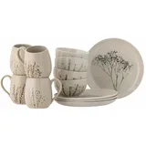 Bloomingville Bea Frühstück Geschirr-Set, 4x3 Teile