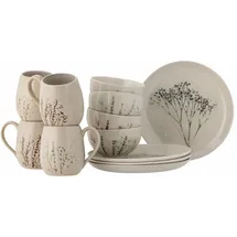 Bloomingville Bea Frühstück Geschirr-Set, 4x3 Teile