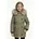 KIDS ONLY Kogiris Fur Parka grün 158