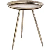 Haku-Möbel HAKU Beistelltisch Metall bronze