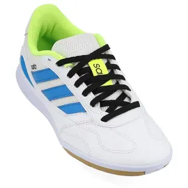 adidas Super Sala Competition III Indoor Kinder Cloud White/Lucid Ray Blue/Solar Yellow 37 1/3