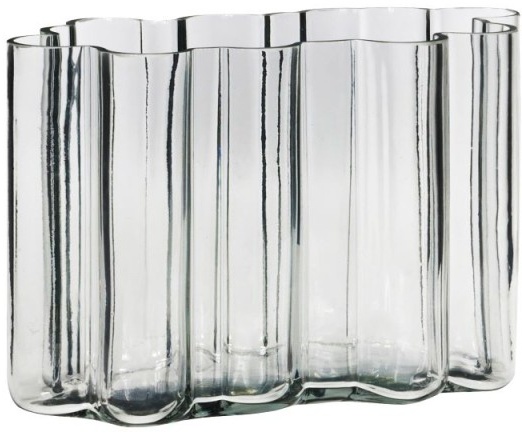 Umber Vase schlankes Design Klar"Umber Vase schlankes Design"