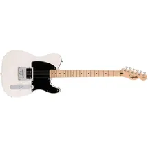 Squier Sonic Esquire H MN Arctic White elektrische gitaar, Gitarre, Weiss