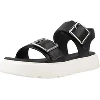 GEOX Damen J KODETTE Gir Sandal, Black, 37