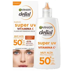 Garnier Delial Super Uv Vitamin C Anti-flecken Spf50+ Anti-Pigmentflecken 40 ml 