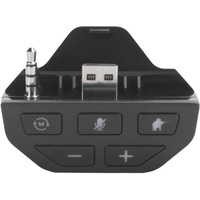 Gamepad Sound Enhancer für Xbox One, 3,5 Mm Audioanschluss Plug and Play Mehrere Audiomodi Gamepad Headset Adapter, Dauerhaftes ABS Headset Adapter Controller für Xbox One Wireless Gamepad