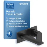 Duravit Tulum Einhandmischer Schwarz Matt