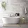 luxebath Wandnische Edelstahl 20x30x10cm Schwarz Duschnische, Randlos, Einbauregal,