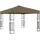 vidaXL Pavillon 3 x 3 m Taupe