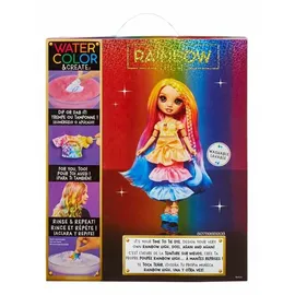 MGA Entertainment MGA Rainbow High WaterColor & Create - braune Augen (507598EUC)