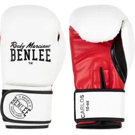 BENLEE Rocky Marciano BENLEE Boxhandschuhe aus Kunstleder (1Paar) Carlos White/Black/Red 12 oz