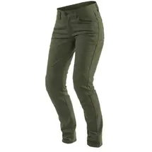 Dainese Classic Slim Damen Motorrad Textilhose, grün, Größe 28
