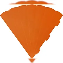 Baier & Schneider Schultüten-Zuschnitt 69 cm orange
