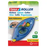 Tesa Roller Kleben Non Permanent ecoLogo, Einwegroller, Blister 8,5m:8,4mm