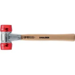Halder Schonhammer BASEPLEX L.270mm Kopf-D.25mm hart HO Celluloseacetat rot