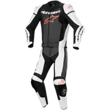 Alpinestars GP Force Lurv Lederkombi 2tlg. perforiert - Schwarz/Weiß/Neon-Rot - 56