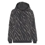 LASCANA Kapuzensweatshirt Zebramuster Dunkelgrau-Taupe 32/34