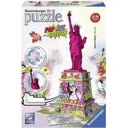 RAVENSBURGER 12597 3D-Puzzle Pop Art Edition - Freiheitsstatue