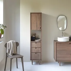 Hochschrank aus Nussbaumholz 180 Jonàk