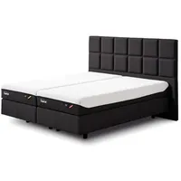 TEMPUR® Boxspringbett Tempur® 180 x 200 cm Stoff Schwarz