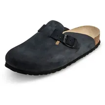 VITAFORM Nubukleder Clogs in ozean | Gr.: 38