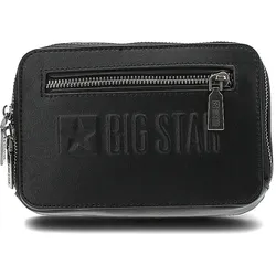 Schwarze Handtasche Big Star Herren Umhängetasche, universal