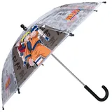 NARUTO Stockschirm | schwarz & transparent | Naruto | Kinder Regenschirm | Gr.: onesize