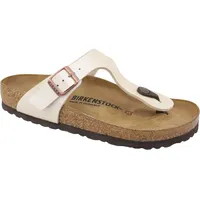 Birkenstock Gizeh Birko-Flor graceful pearl white 38