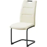 Hti-Living Schwingstuhl DannyP PU weiß