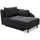 JOB Recamiere Stoff 1-Sitzer Grau