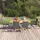vidaXL Garten-Essgruppe 7-tlg. Grau