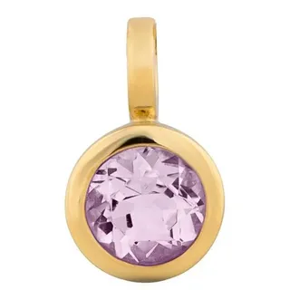 Orolino Anhänger 585/- Gold Amethyst lila 1,1cm Damen
