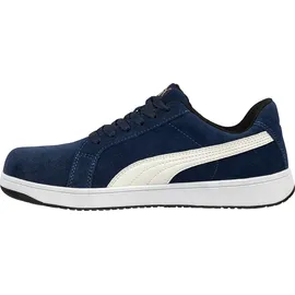 Puma Iconic Suede NAVY Low S1PL ESD - 46 - Blau