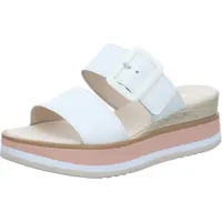 Gabor Plateau Pantoletten Damen 31333532323936 Weiß 40 1/2 EU - Weiß
