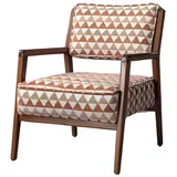 Wohnzimmer Bunter Polsterssel Designer Einsitzer Cocktailsessel 1-Sitzer