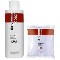 Dusy Star Bleach Blondierpulver 500g im Beutel + Dusy Professional Creme Oxyd 1000ml 12%