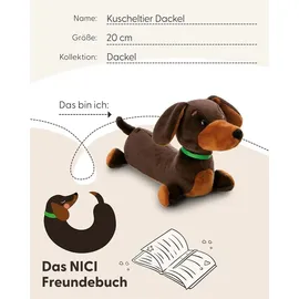 NICI Dackel 20 cm Braun