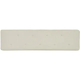 [en.casa] en.casa Kopfteil, »Tokke« gepolstert 160 x 52 cm Beige beige 160 cm x 52 cm x 4 cm