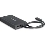 Startech StarTech.com USB-C Multiport Adapter - mit Power Delivery USB C), Dockingstation USB Hub Schwarz
