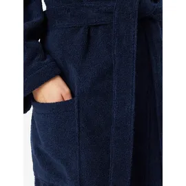 SCHIESSER Bademantel Essentials Blau S